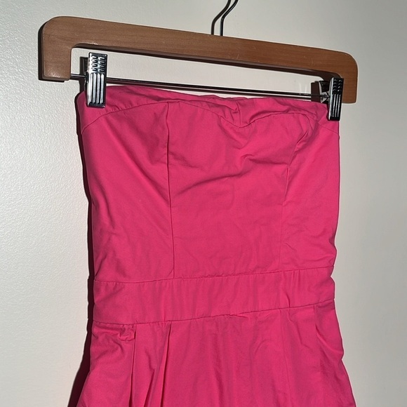 Abercrombie & Fitch Hot Pink Strapless Mini Dress - Picture 2 of 9